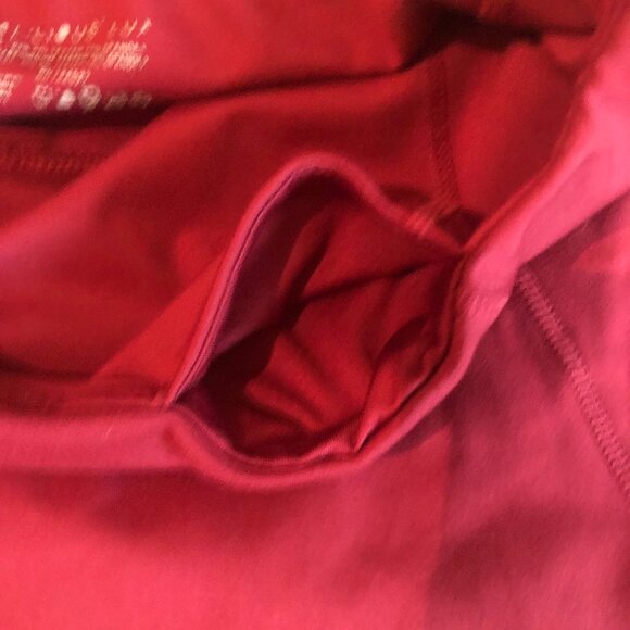 Yogalicious Lux rust-colored leggings w/ pockets sz L - Picture 11 of 11